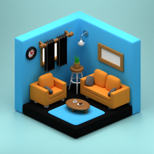 Isometric Interior