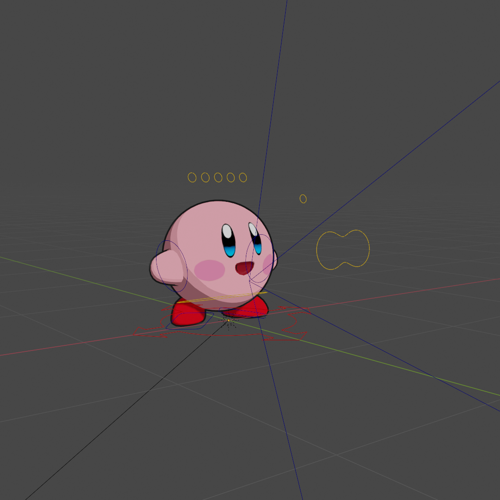 Kirby Rigged with absorption power