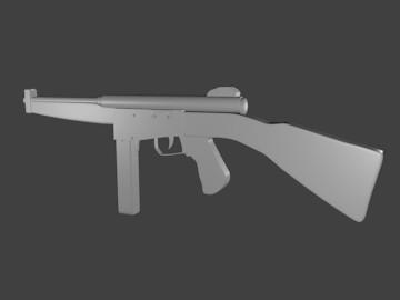 Ingram M6 Submachine Gun