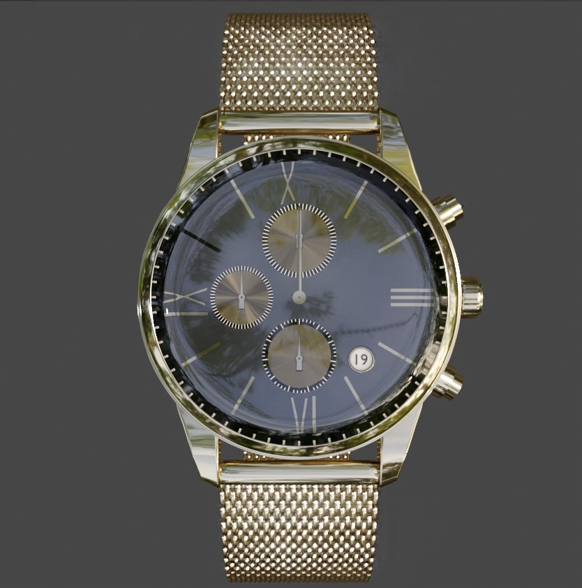 Gold watch