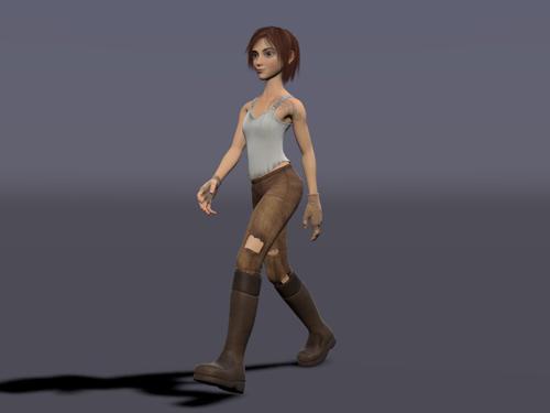 Sintel Walkcycle