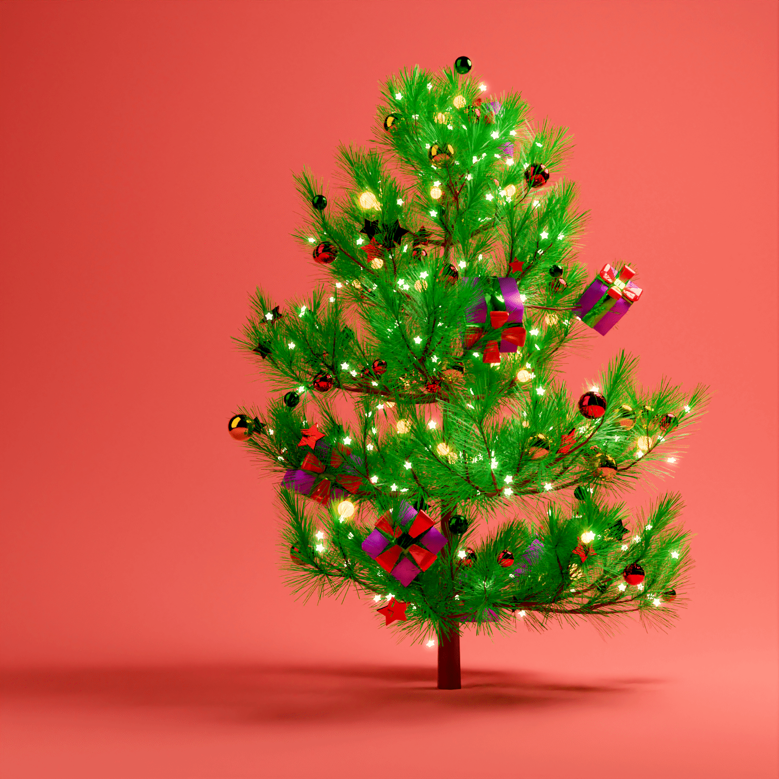Animated Christmas Tree