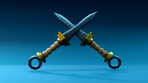 lowpoly  dagger