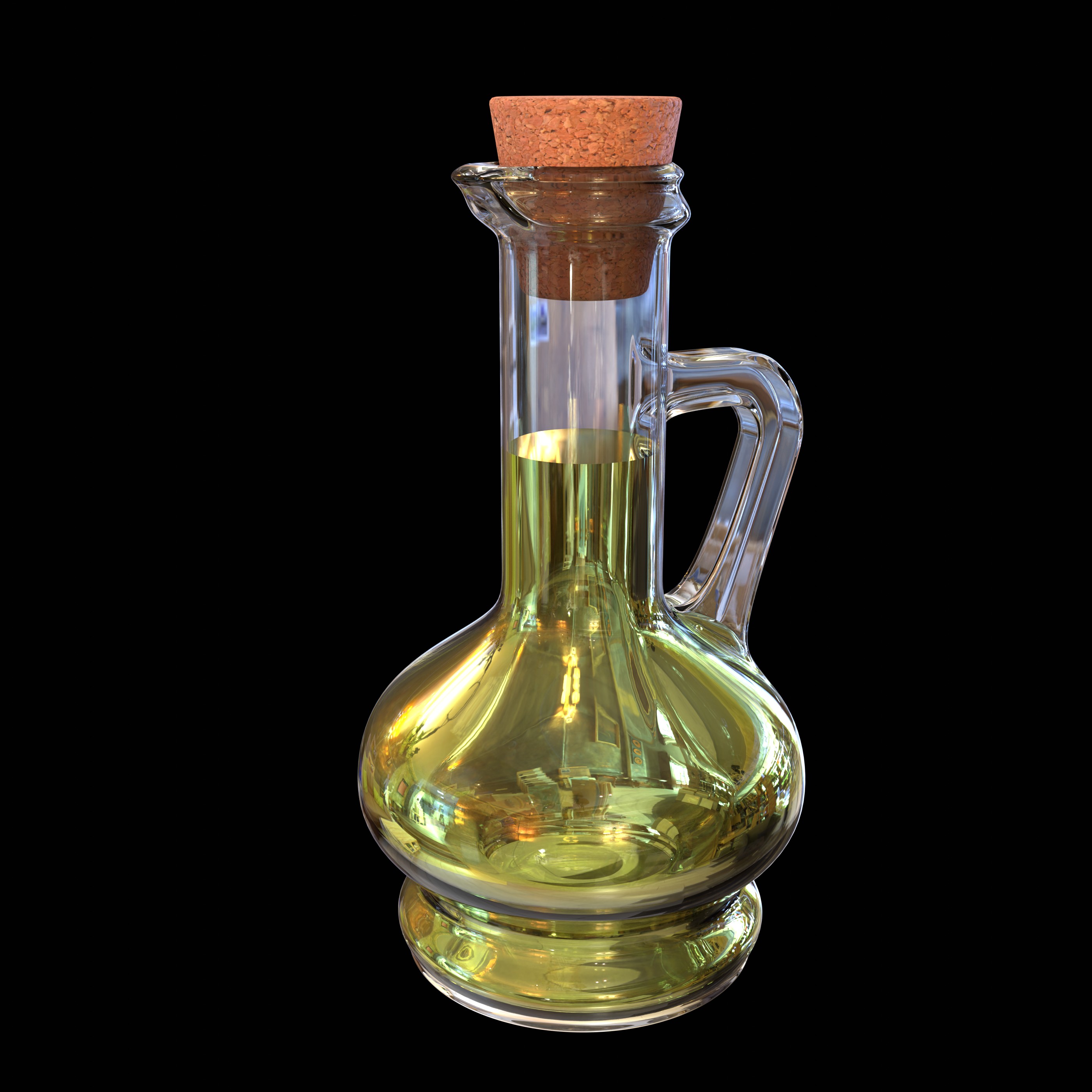 Bottle of olive oil
