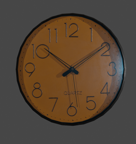 Yellow Clock