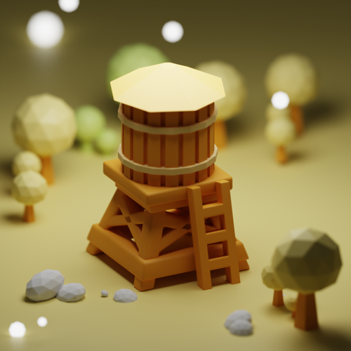 My first job! The well