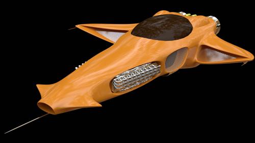 Racer spaceship