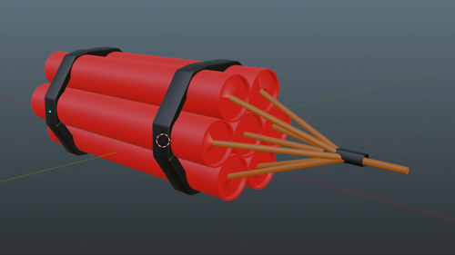 Dynamite Pack (low Poly)