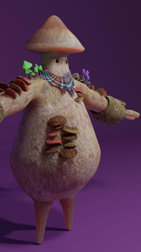 Mushroom Character