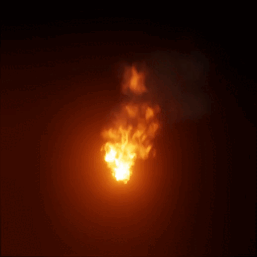 Fire Geometry Nodes Tool