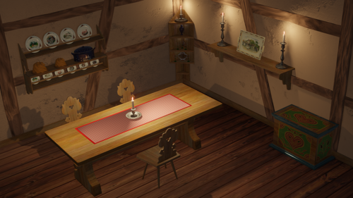 Alsatian room