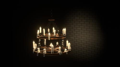 Candle chandelier