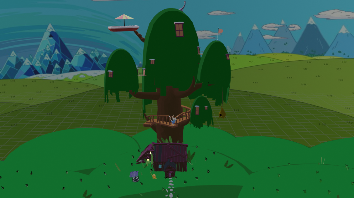 Adventure Time Tree House Model