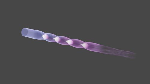 Rocket exhaust gas