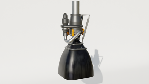 Simple rocket engine