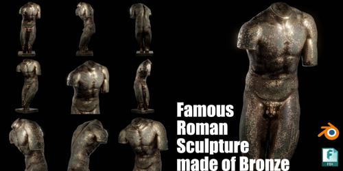 Famous Roman Sculpture Made Of Bronze 069