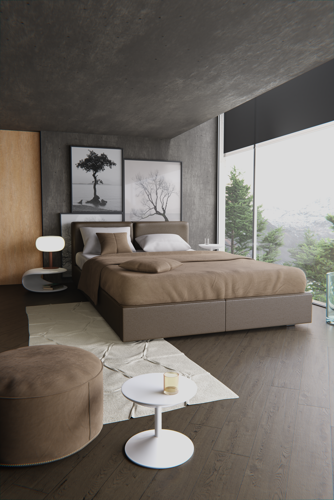 Designer bedroom