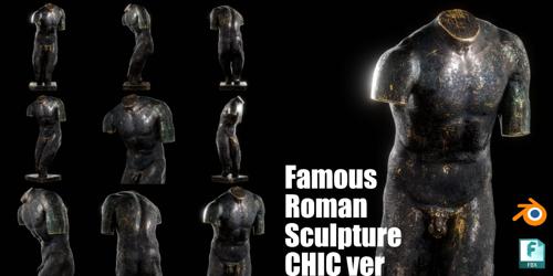 Famous Roman Statues CHIC Collection 069