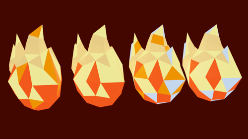 Low Poly Fire CC0