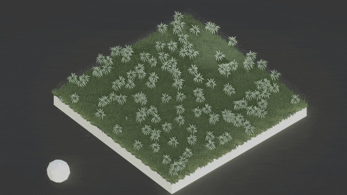 Blender Tutorial  VFX Ground Destruction Geometry Nodes