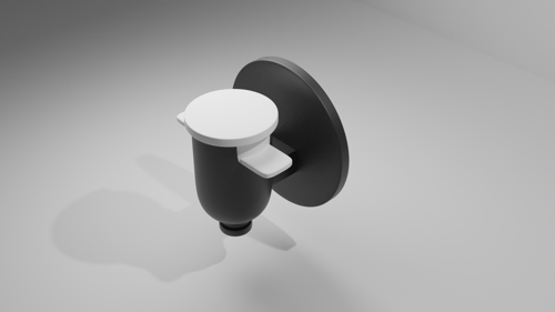 Water box tap