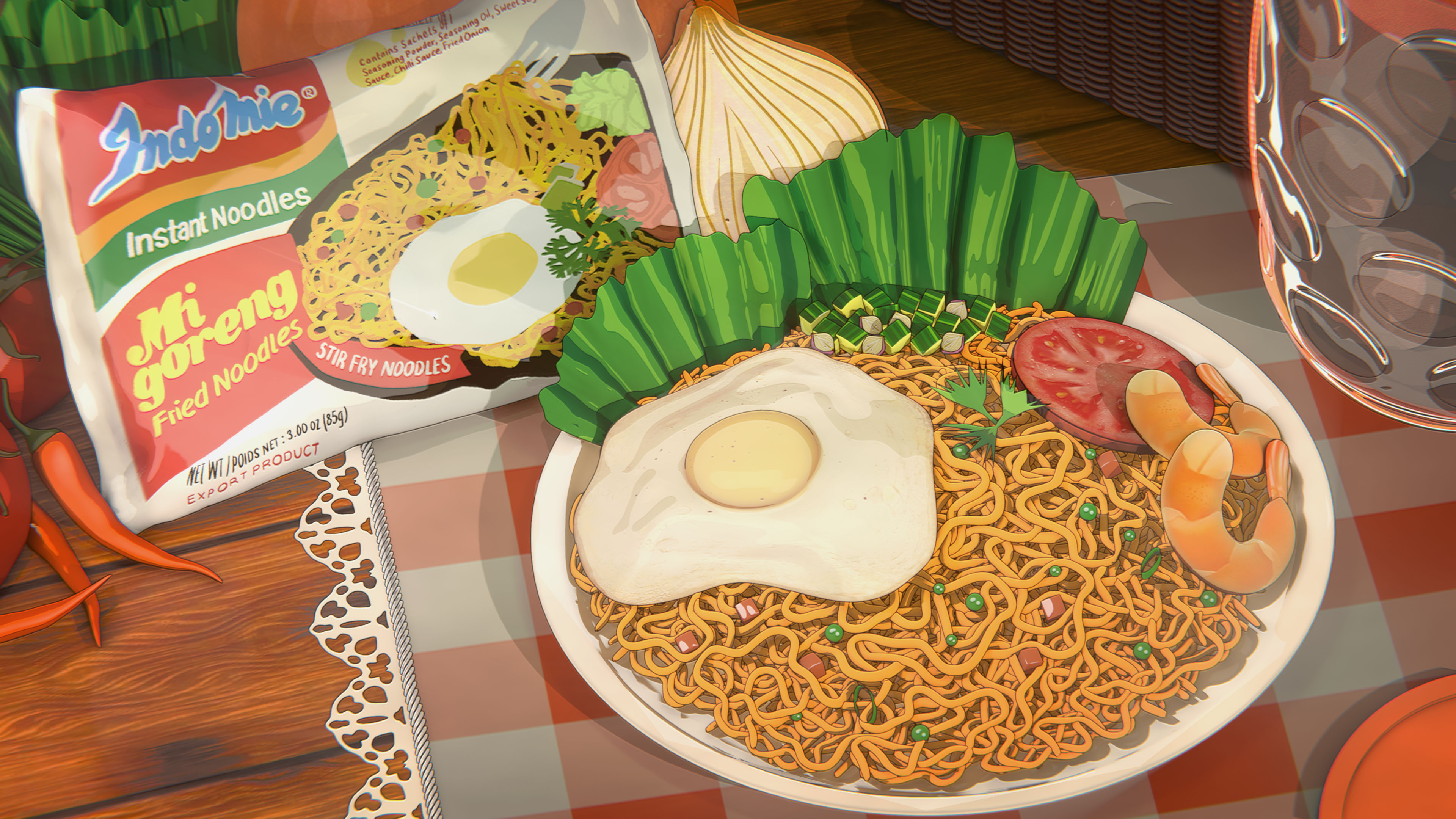 Indomie Goreng (Anime Version)