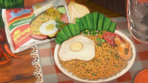 Indomie Goreng (Anime Version)
