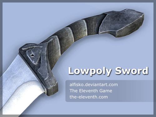 Lowpoly Sword