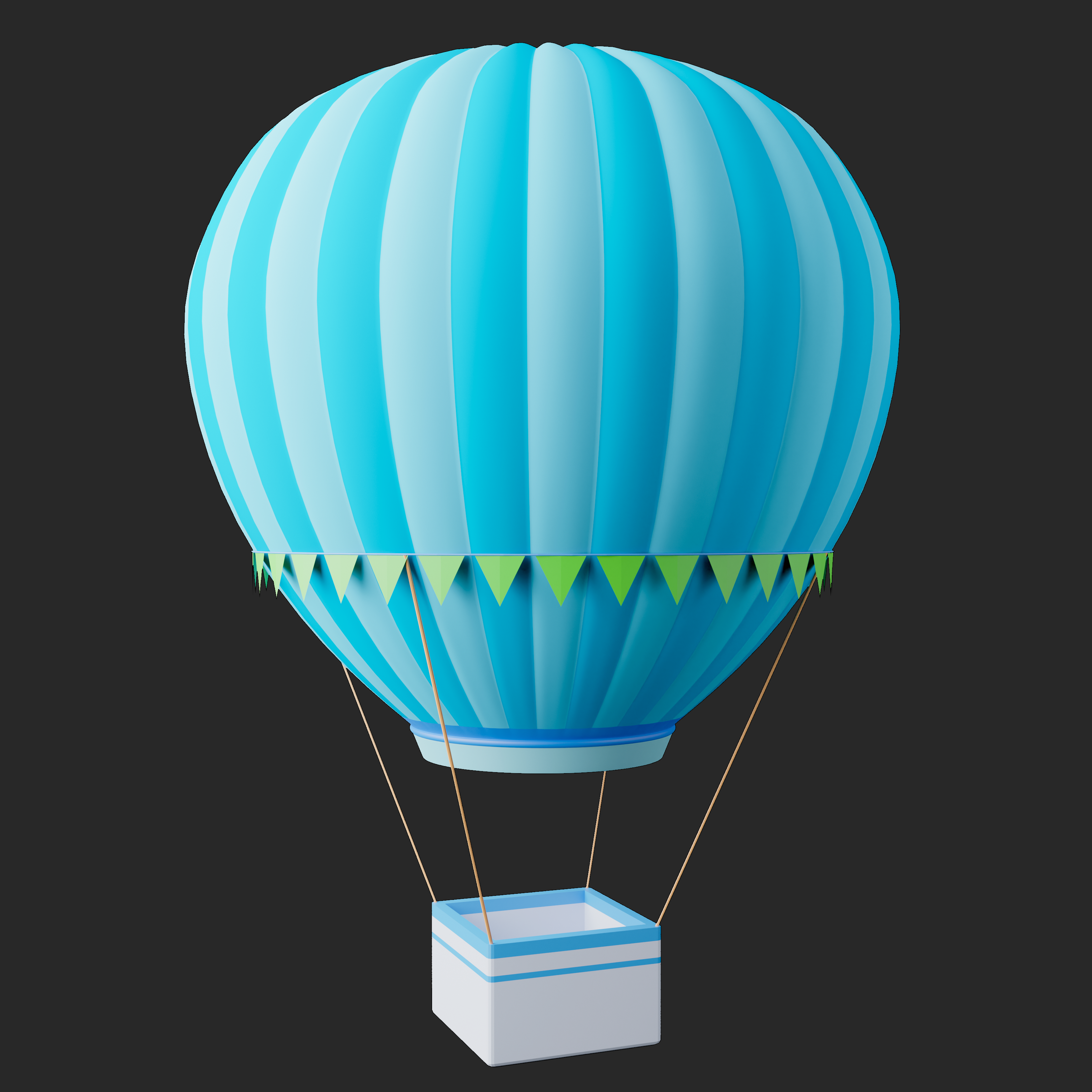 Cartoon Air Balloon