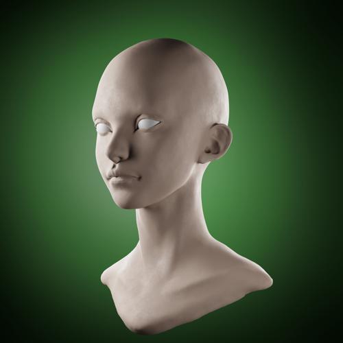 Head Sculpt - Female