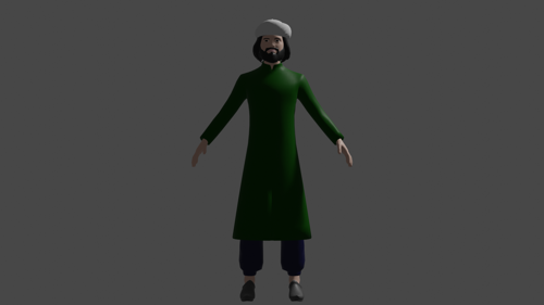 Arab/Muslim Medival Man