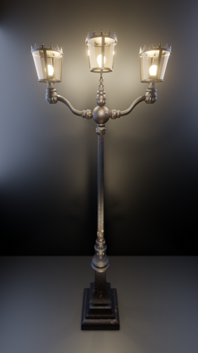 Paris Lamp post