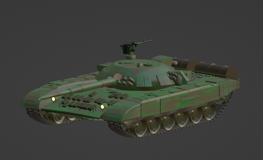 T72  Soviet tank