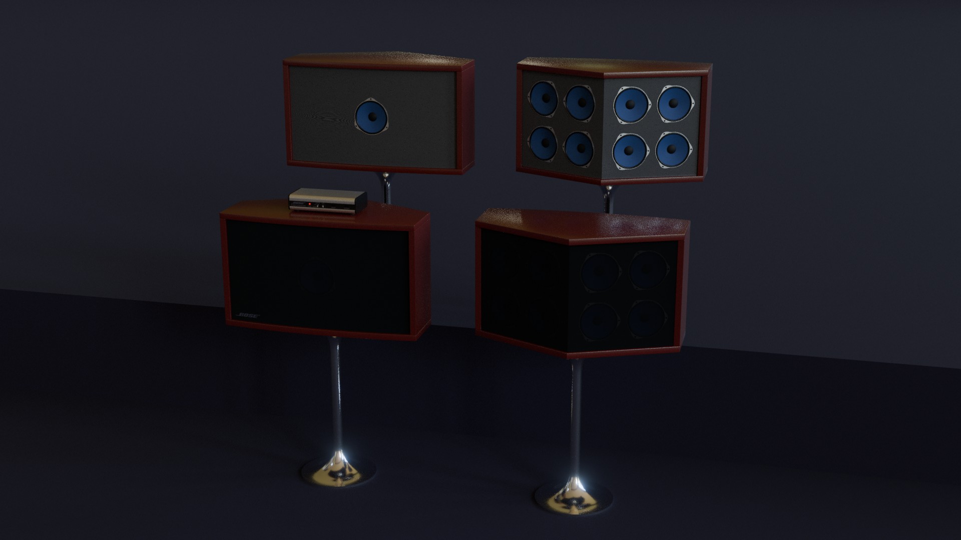 Speaker - Bose 901, updated.