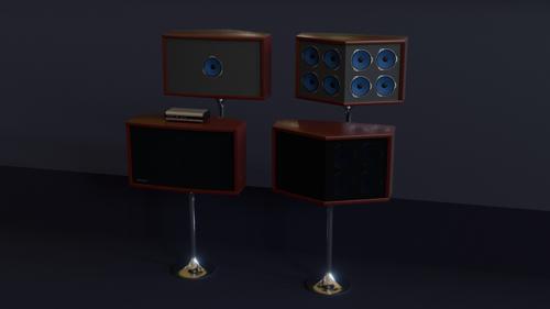 Speaker - Bose 901, updated.