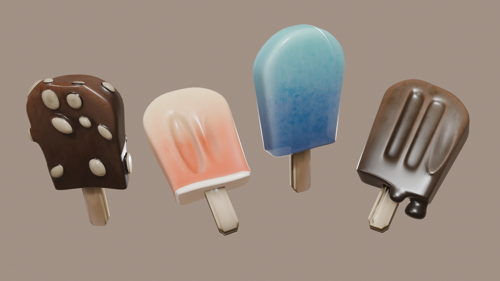 Stylized Popsicles!
