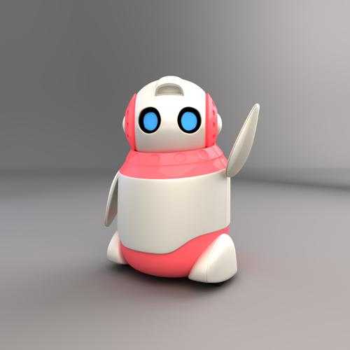 Blender Robot Pink