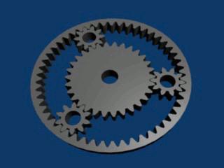 Five Gear Planetary System