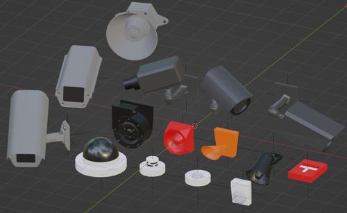Security System Components [assets lib]