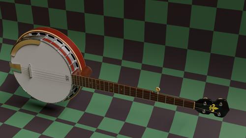 Five String Banjo, Design #2