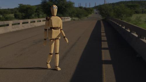Scotty - A Wooden Robot