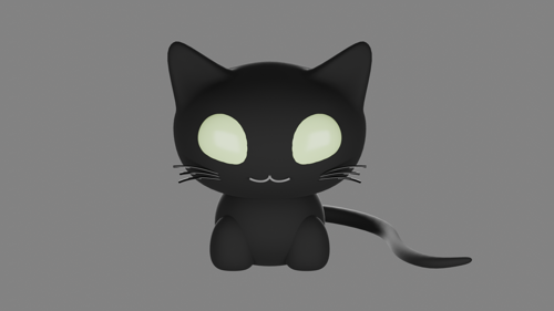 Cute Black Cat