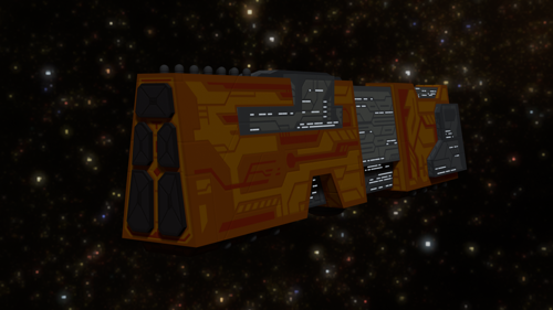 Toon Cargo Starship