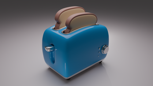 bread toaster anime