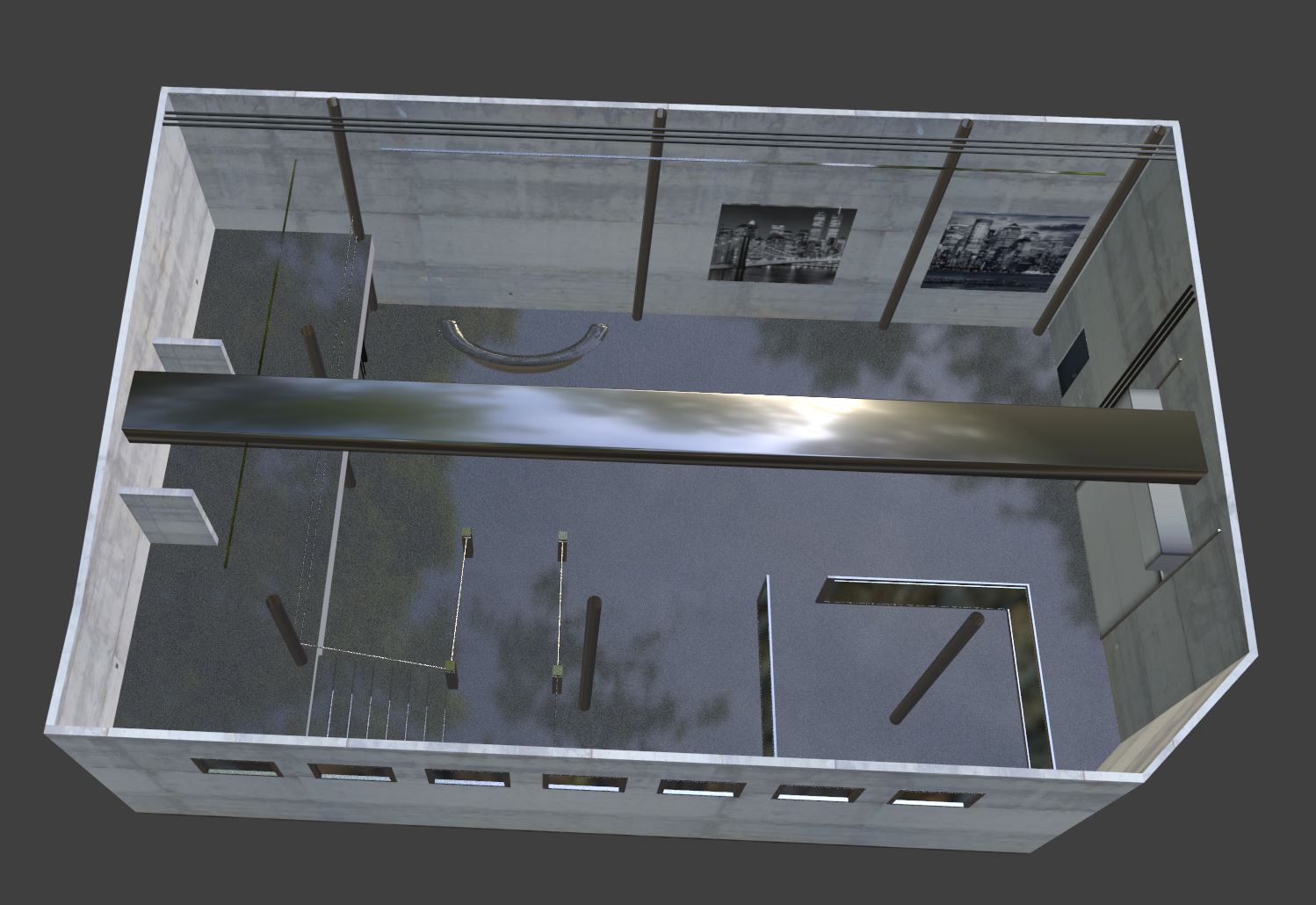 Butchered version of Lee Rosario´s office building/warehouse
