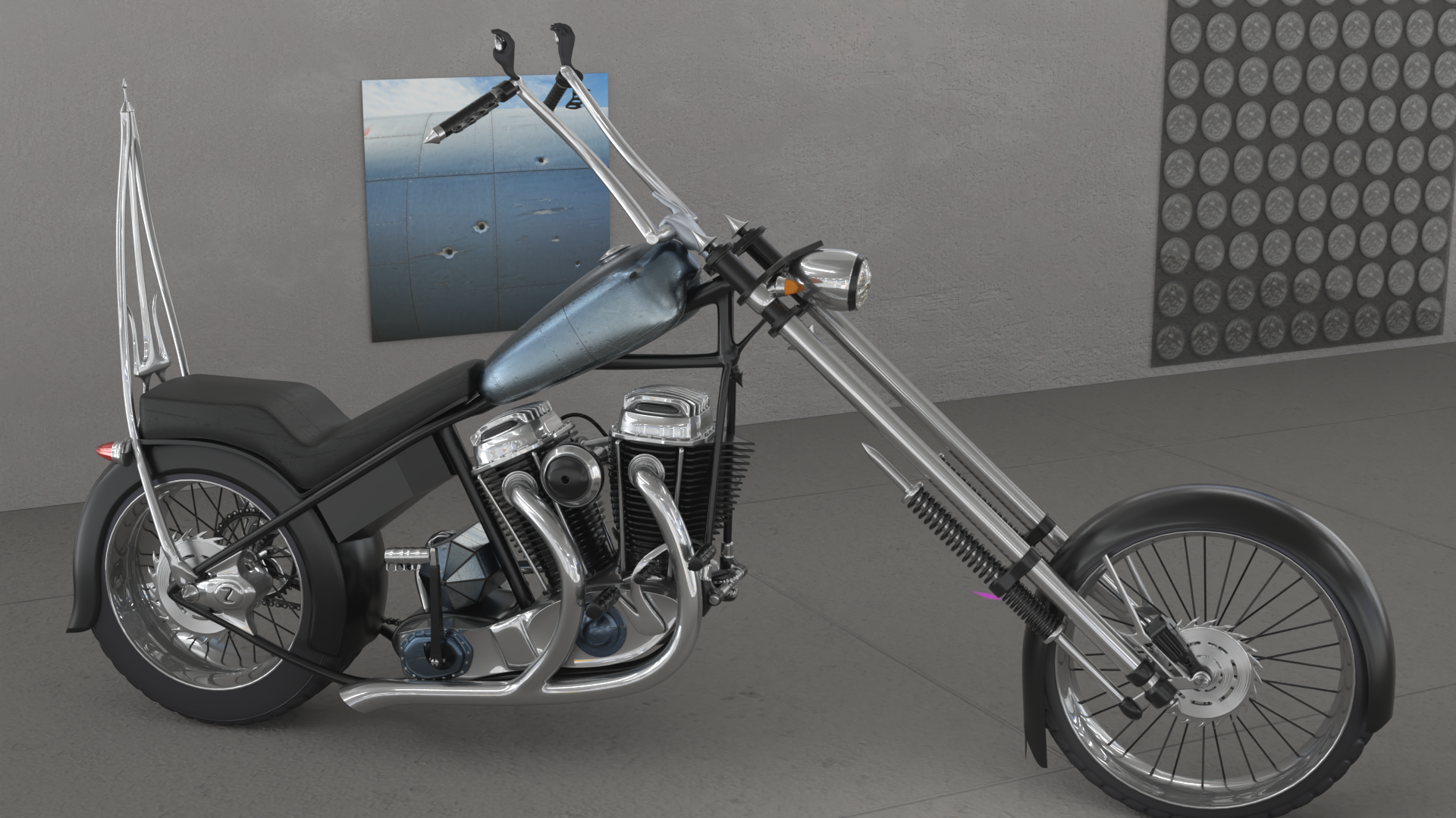 Updated 70's Chopper
