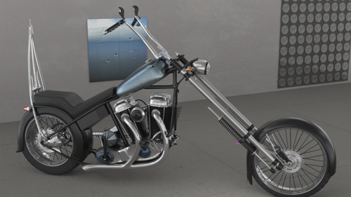 Updated 70's Chopper