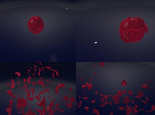 Bullet Through Candy