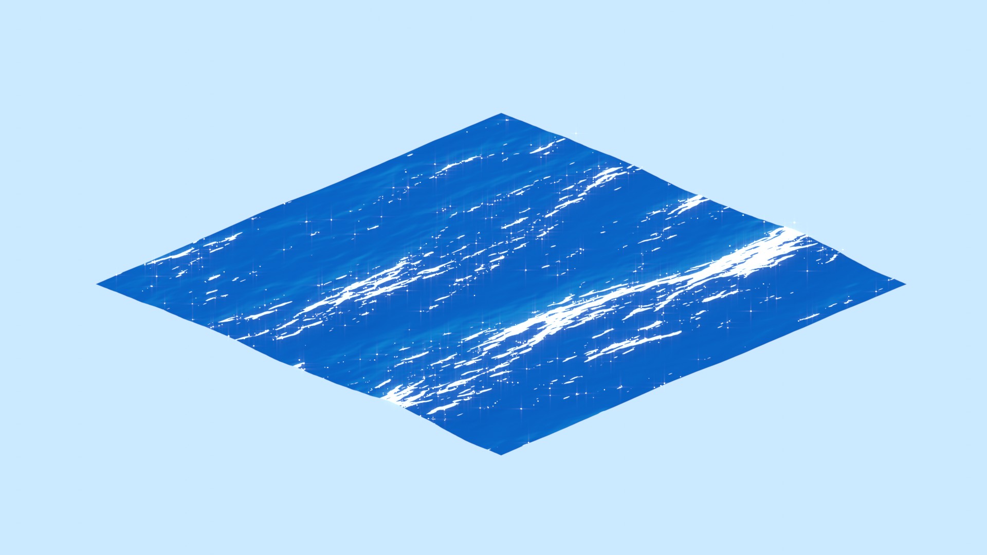 EEVEE Toon Shader Ocean Sim