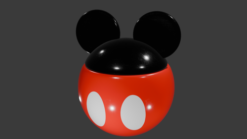 Mickey Mouse Cookie and Candy Jar